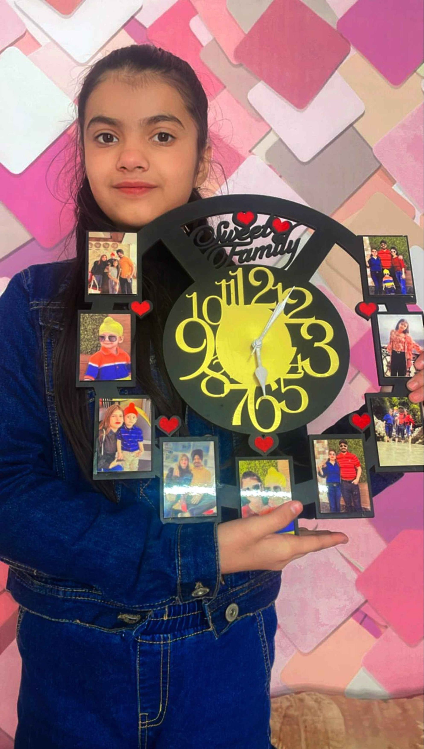 Soulmates Special Photo Wall Clock - Personalized Gift for Couples