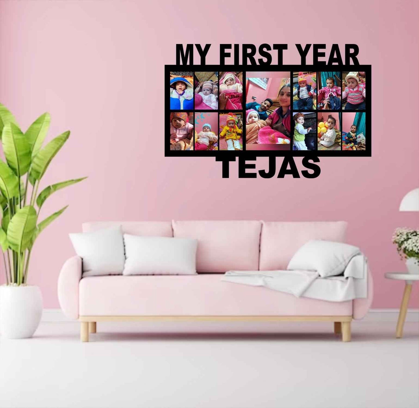 Custom Birthday Frame - Personalized Photo Frame for Birthdays