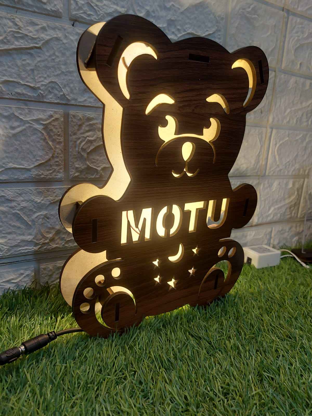 Personalized Panda Lamp - Unique Customizable Fairy Gift for Kids and Adults