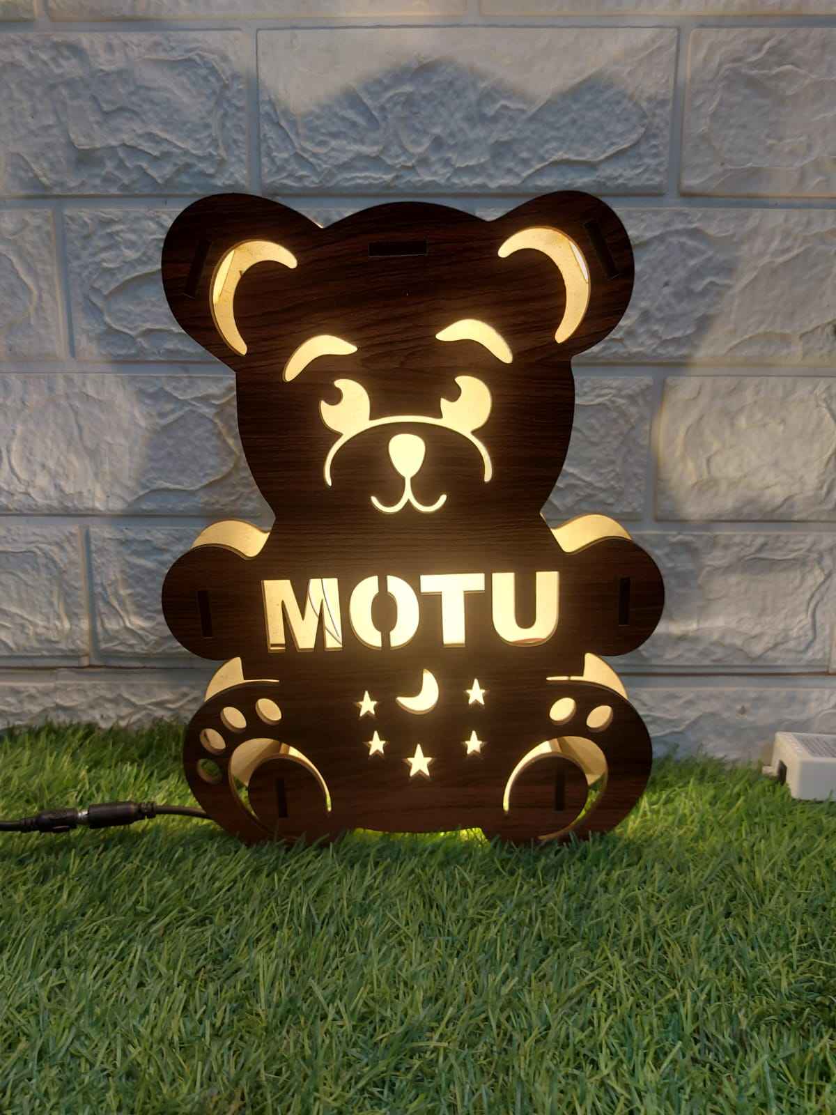Personalized Panda Lamp - Unique Customizable Fairy Gift for Kids and Adults