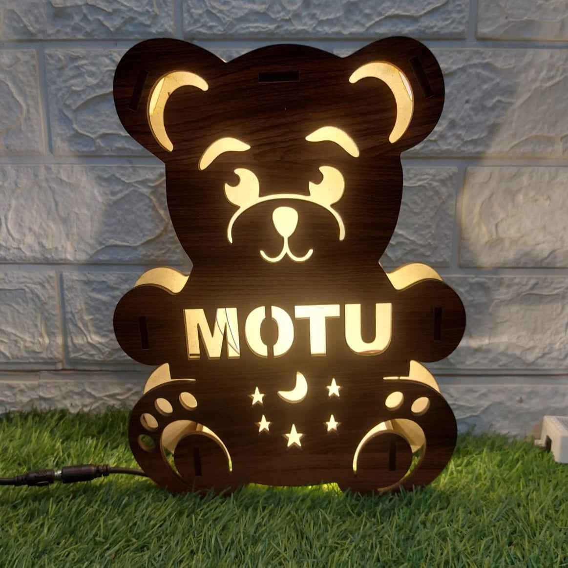 Personalized Panda Lamp - Unique Customizable Fairy Gift for Kids and Adults