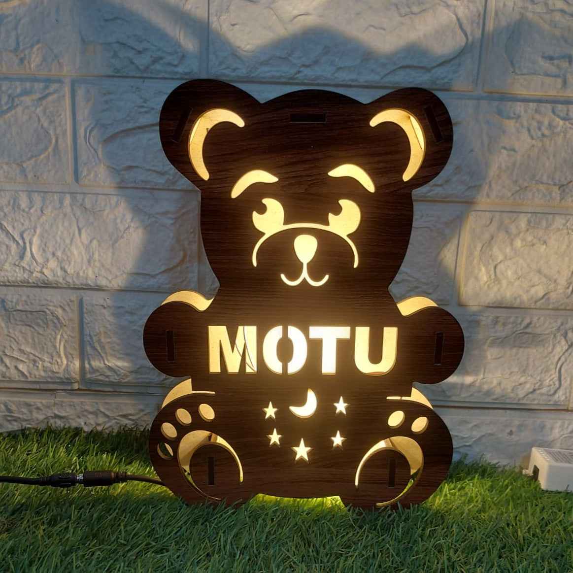 Personalized Panda Lamp - Unique Customizable Fairy Gift for Kids and Adults