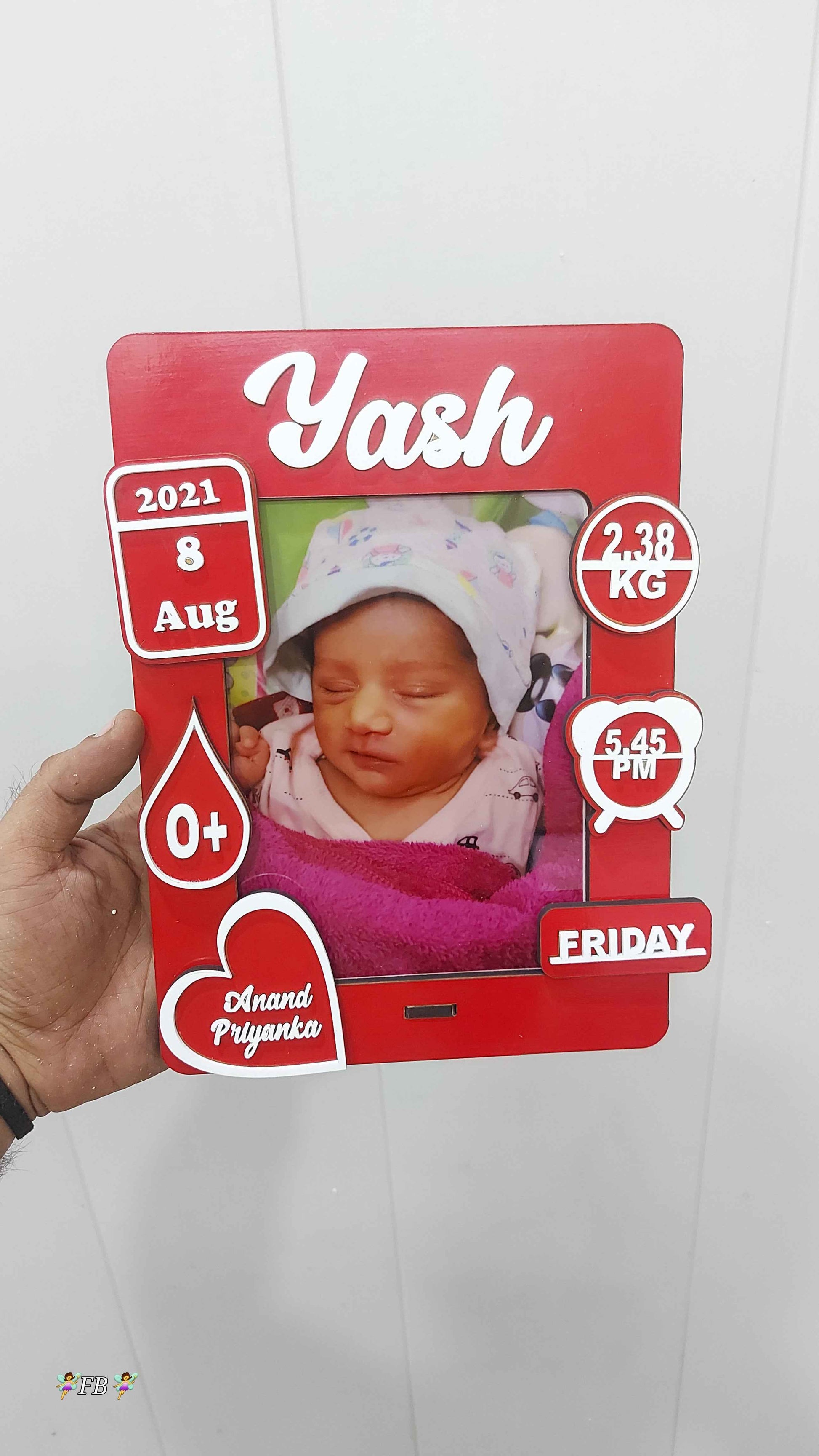 Newborn Baby Photo Frame for Cherished Memories