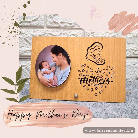 Moments of Love – Personalized Mother’s Day Wooden Frame