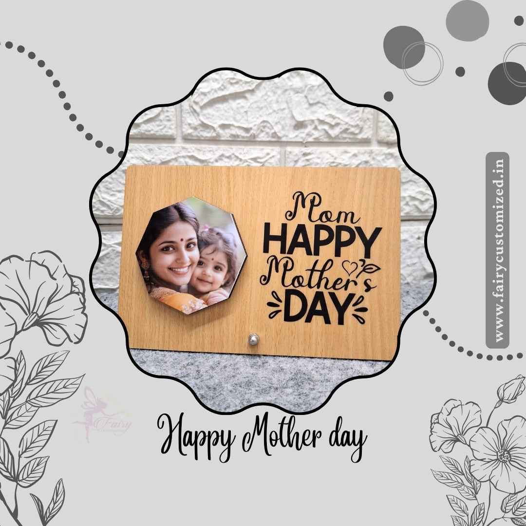 Moments of Love – Personalized Mother’s Day Wooden Frame