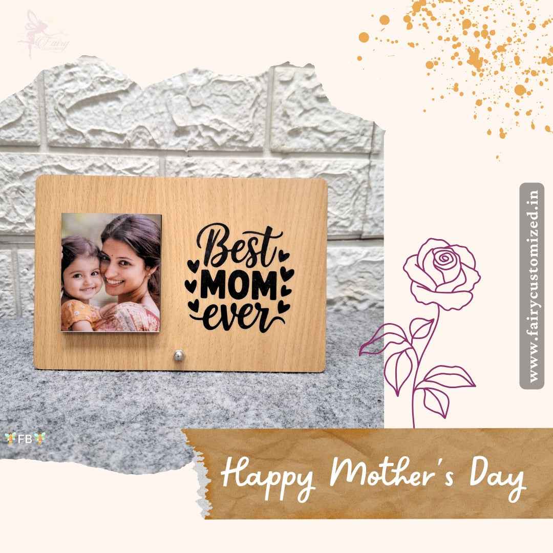 Moments of Love – Personalized Mother’s Day Wooden Frame